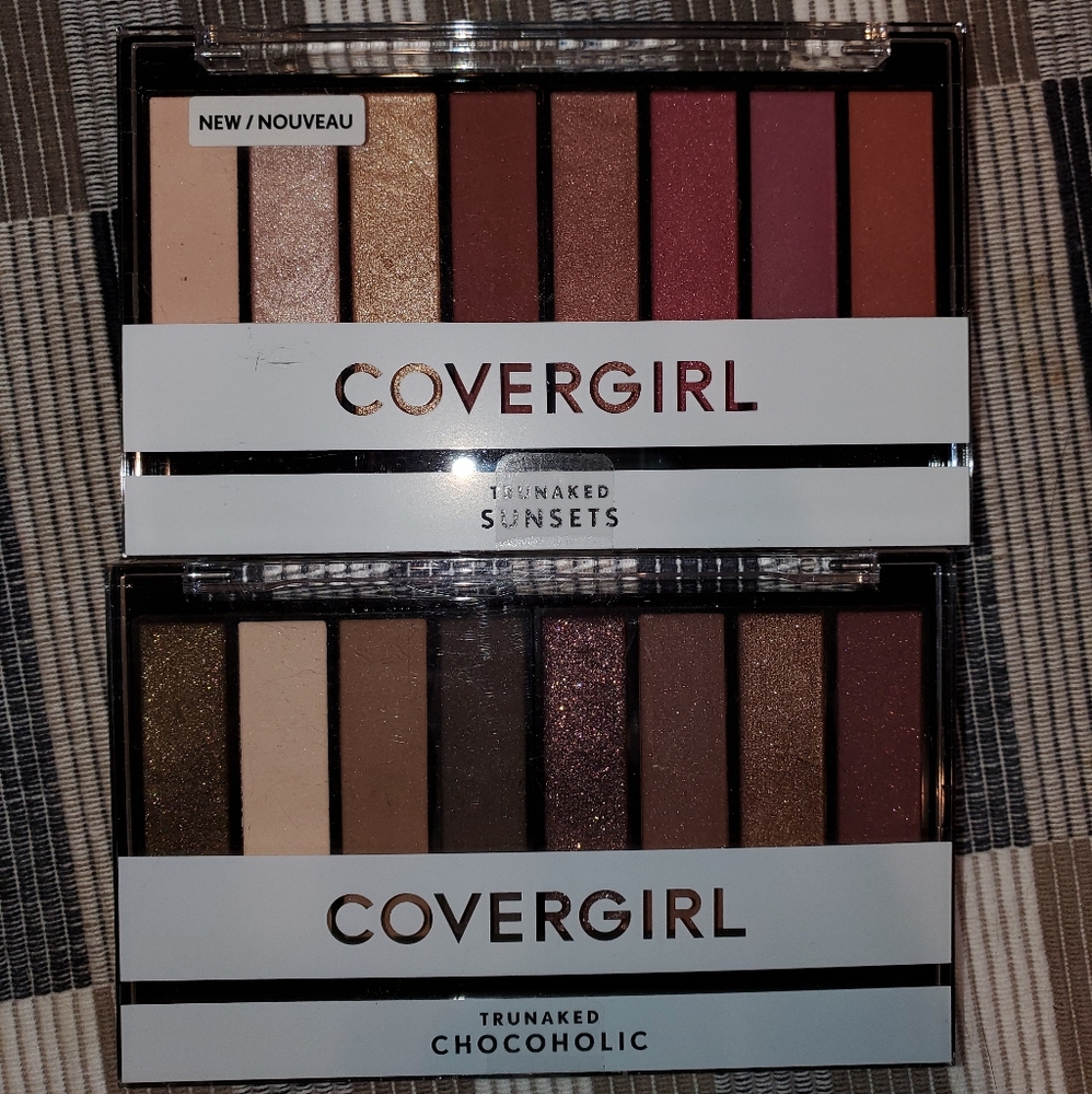 2 covergirl eyeshadow palettes new